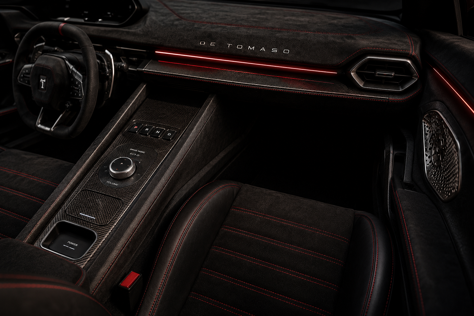 DeTomaso Pantera EV — Alcantara