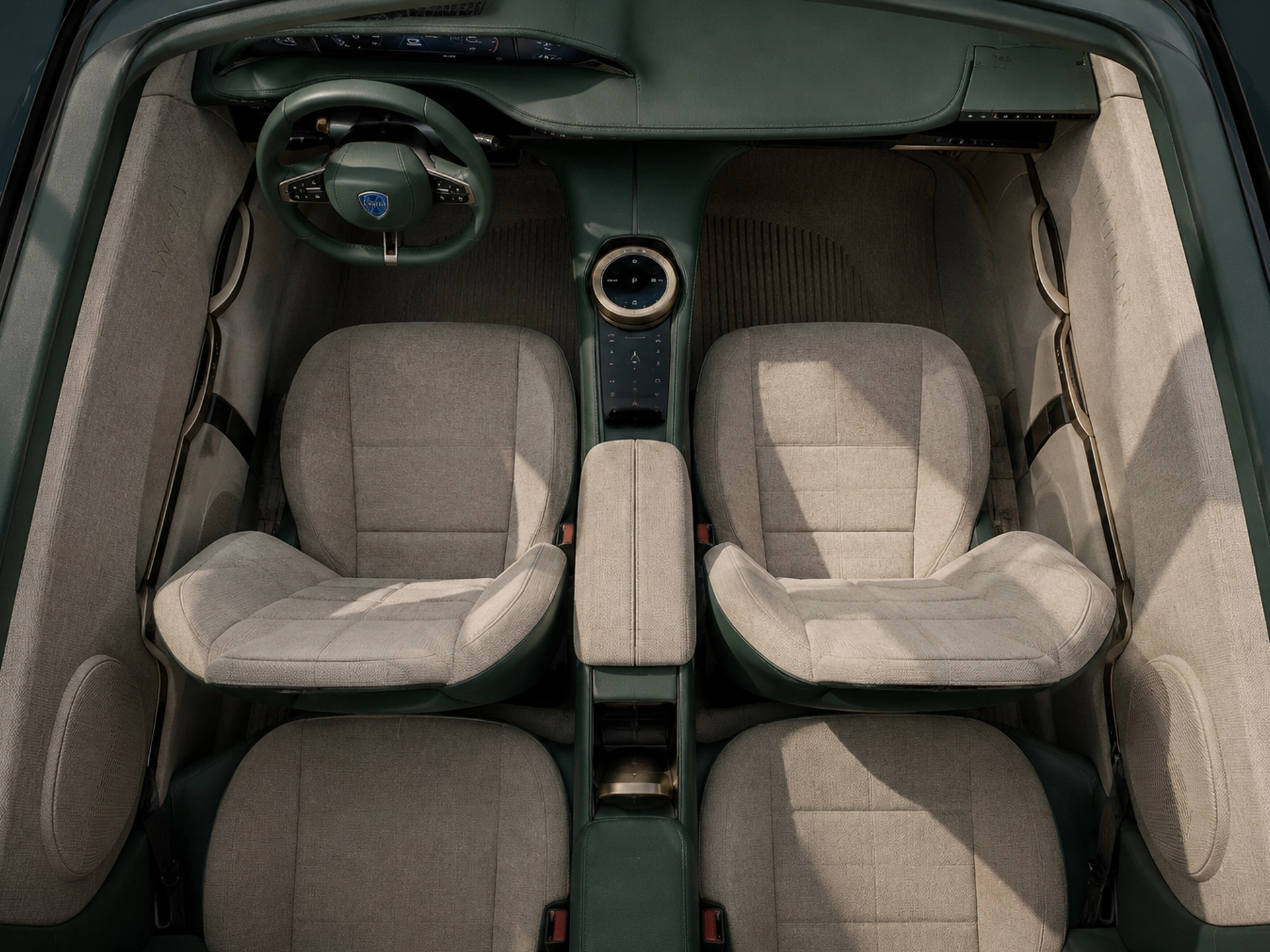 Lancia Stratos HF Concept — Material Contrast